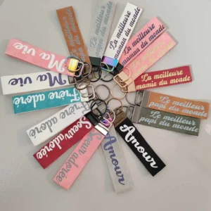 Porte-clefs simili cuir