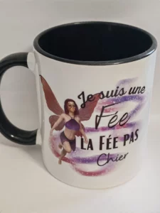 Tasse fée pas chier