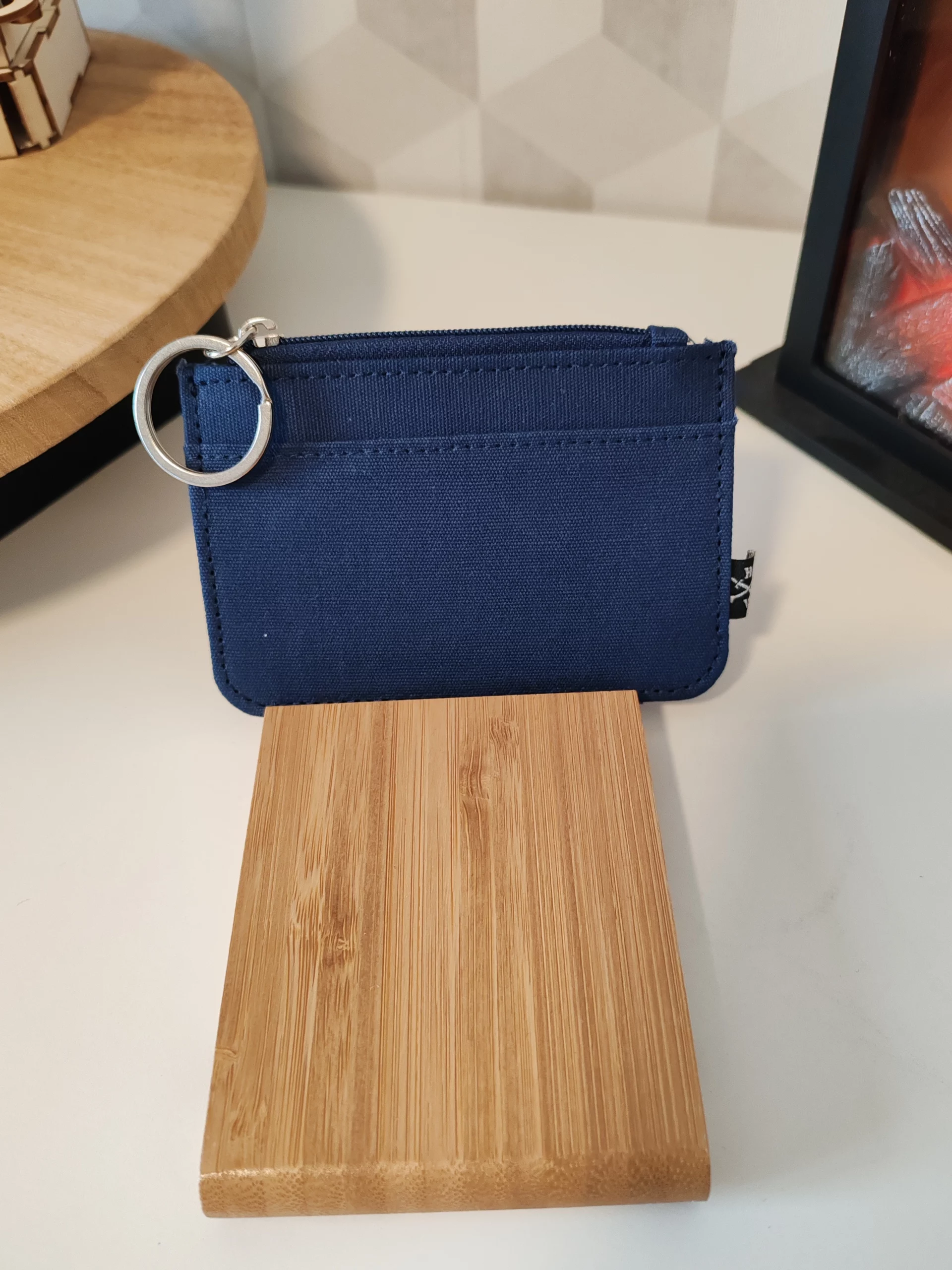 Porte-monnaie Bleu marine 1 vierge