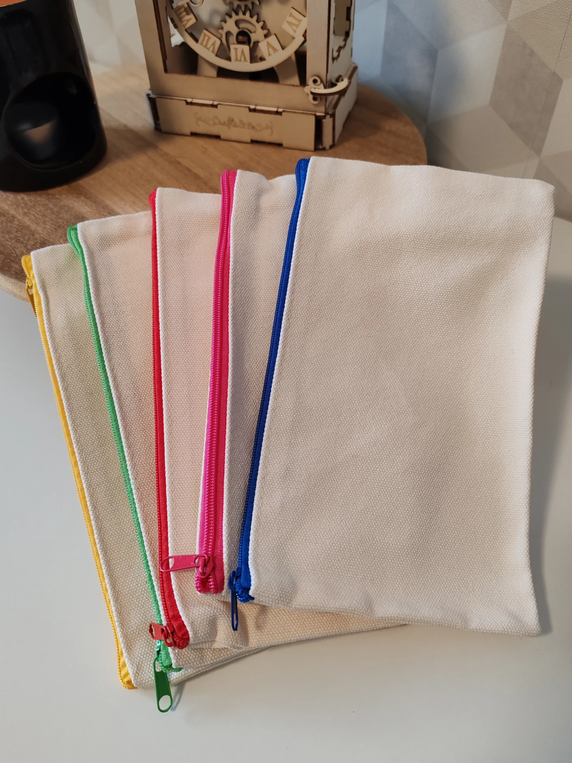Trousse Zip 20 couleur vierge